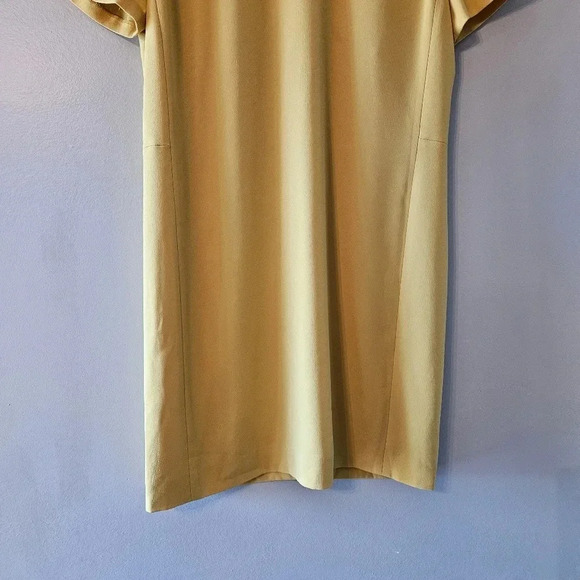 Aritzia Babaton Patricio Sundress Japanese Matte Crepe Mini Short Sleeve Dress 6 - Picture 7 of 13